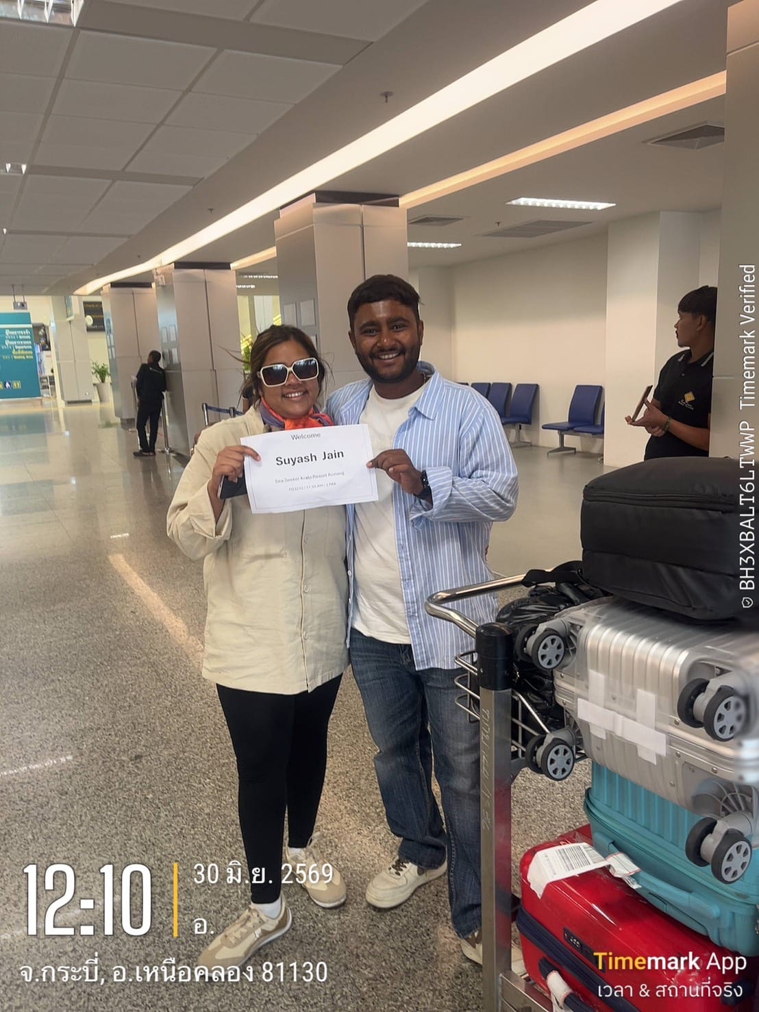 Guests met inside the arrivals hall by ACE staff